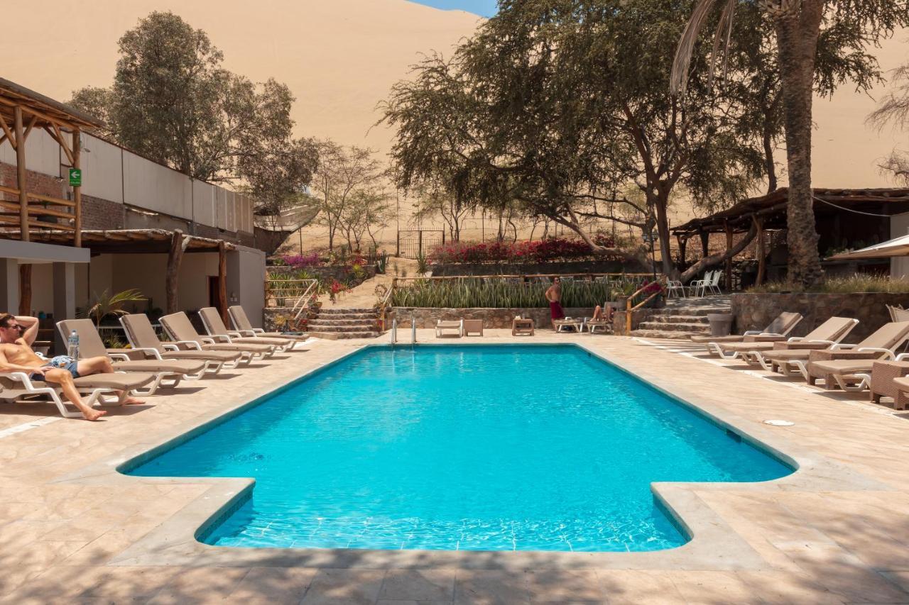 Hotel El Huacachinero Ica Bagian luar foto