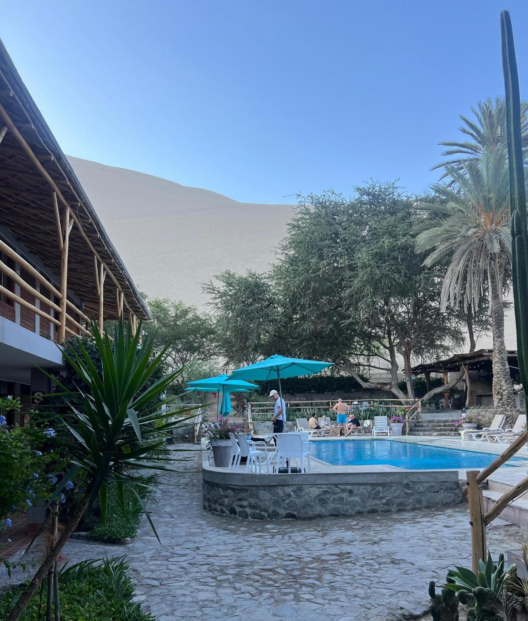 Hotel El Huacachinero Ica Bagian luar foto