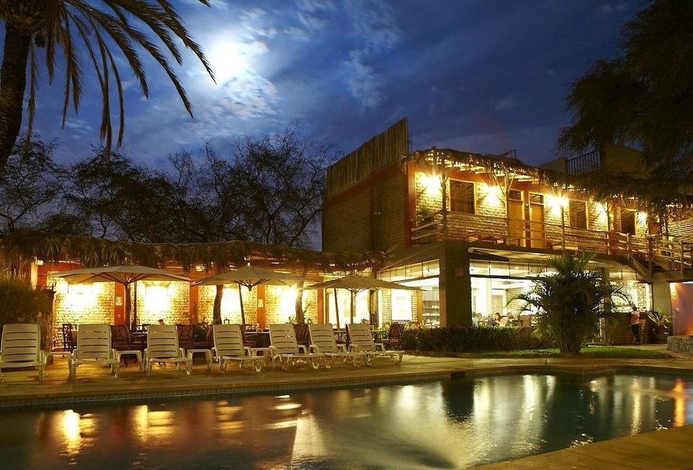 Hotel El Huacachinero Ica Bagian luar foto